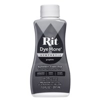 Rit DyeMore For Synthetics, Graphite, 7 fl. oz.