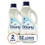 Downy Nature Blends Rosewater, Liquid Fabric Softener, 88 fl oz