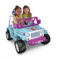 Power Wheels Disney Frozen Jeep Wrangler 12-V Ride On