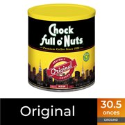 Chock full o'Nuts Original Ground Coffee, Medium Roast, 30.5 oz. Can