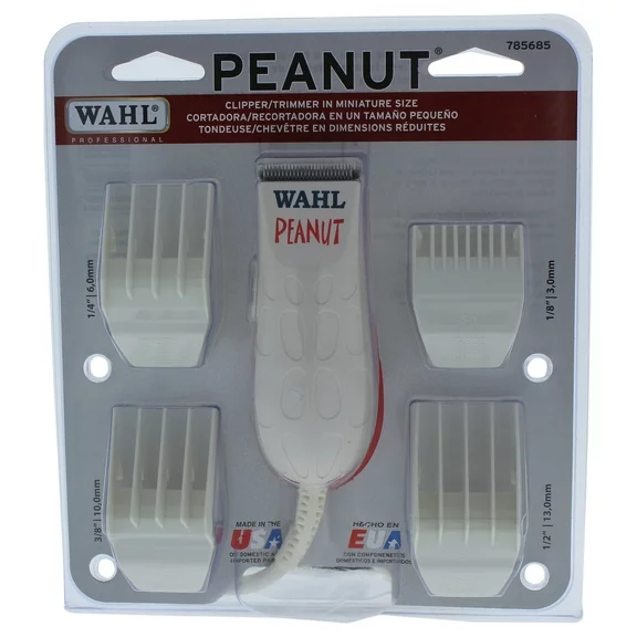 Peanut - Model # 8655 - White by WAHL Professional for Unisex - 1 Pc Kit Trimmer