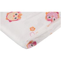 Summer Infant Ultra Plush Changing Pad Cover, Owl Town Girl