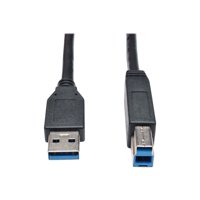 Tripp Lite 6ft USB 3.0 SuperSpeed Device Cable (AB M/M) - Black