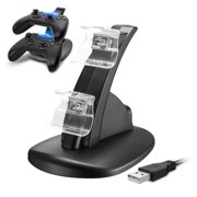 LED Dual Gaming Controller Charging Dock Station Charger for XBOX One S / X