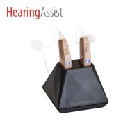 Hearing Assist HA-302 Rechargeable BTE Hearing Aid for Both Ears, FDA Registered