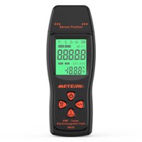 Meterk EMF Meter Handheld Mini Digital LCD EMF Detector Electromagnetic Field Radiation Tester Dosimeter Tester Counter