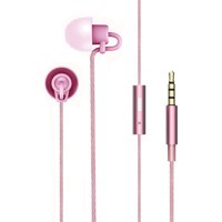 Meterk Sleep Headphones Noise-cancelling Earphones In-ear Soft Silicone Earbuds 3.5mm Wired Headset In-line Control with Mic for iOS Android Smart Phones