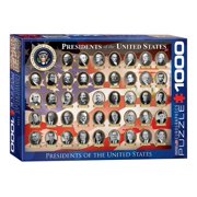 EurographicsPuzzles - Presidents of the United States - jigsaw puzzle - 1000 pieces