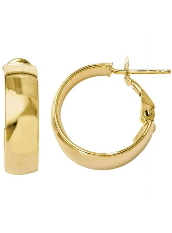 Primal Gold 10 Karat Yellow Gold Hoop Earrings