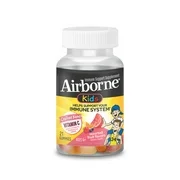 Airborne Kids Assorted Fruit Flavored Gummies, 21 count - 500mg of Vitamin C and Minerals & Herbs Immune Support (Packaging May Vary)