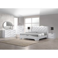 Best Master Furniture Madrid 5 Pcs Modern Bedroom Set, King