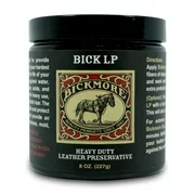 Bickmore Leather Conditioner, Scratch Repair Bick LP 8oz - Heavy Duty LP Leather Preservative | Leather Protector, Softener and Restorer Balm for Dry, Cracked, and Scratched Leather | Made in USA