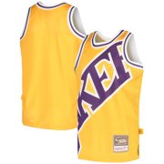 Los Angeles Lakers Mitchell & Ness Youth Hardwood Classics Big Face 2.0 Jersey - Gold