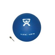 Fabrication Enterprises 10-3174 Cando PT Soft Medicine Ball, 11 lbs Rebounder Ball, Blue