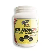ISO-Hungry #1 Natural Grass Fed Stevia Whey Protein Powder Great Tasting (Fruity Cereal, 2lb) 30 Servings Low Carb/Keto Friendly