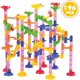 image 0 of Marble Race Track 196 Pcs Marble Run Compact Set, Construction Building Blocks Toys, STEM Learning Toy, Educational Building Block Toy
