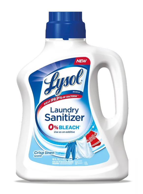 Lysol Laundry Sanitizer, Crisp Linen, 90 Oz