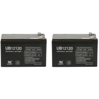 12V 12AH Replacement Battery for Pride Mobility Go Go Scooter - 2 Pack