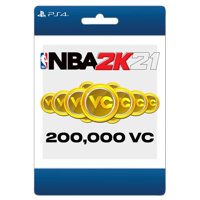 NBA 2K21: 200,000 VC, 2K, PlayStation [Digital Download]