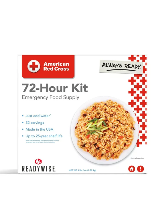 American Red Cross 72 Hour Emergency Food Kit