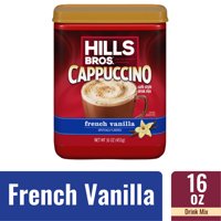 Hills Bros.® Instant Cappuccino French Vanilla Coffee Mix, 16 oz. Canister