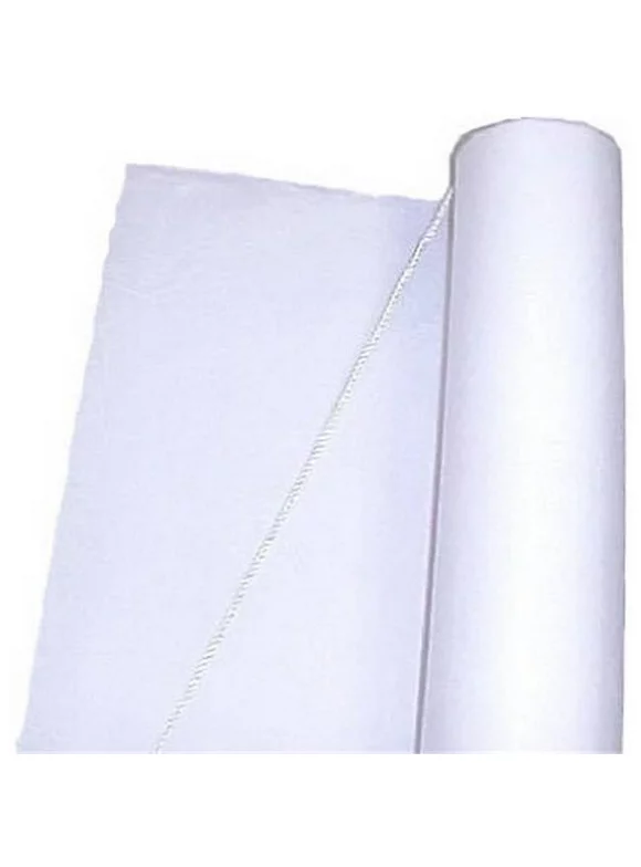 Tablemate Products FL50WH 50 ft. White Aisle Runner