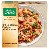 Healthy Choice Cafe Steamers Grilled Chicken Marinara with Parmesan, Frozen Meal, 9.5 OZ