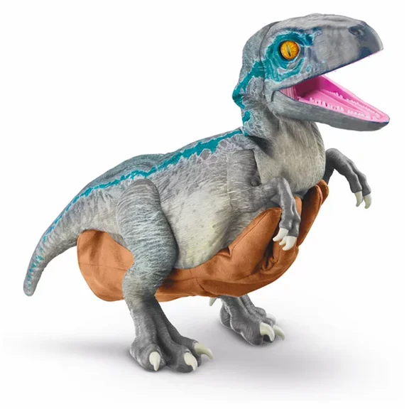 Jurassic World REALFX Baby Blue - Realistic Dinosaur Puppet Toy, Movements & Sounds, Ages 8 