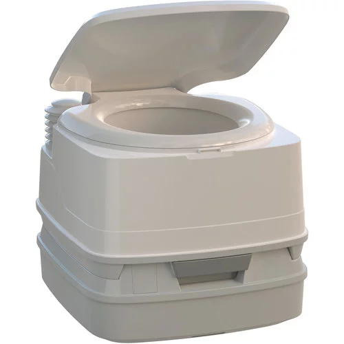 Thetford Campa Potti MT, 4 gal Portable Toilet, Length 16.5 x Width 15 in x Height 13.4 in.