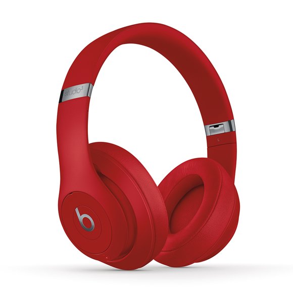Beats Studio3 Wireless Noise Cancelling Headphones with Apple W1 Headphone Chip - Red