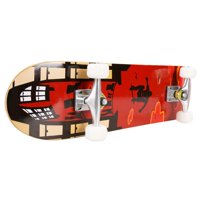 30.6"Skateboard Long-board Wood Skateboard Complete Deck for Boys and Girls,Max Load 220lb