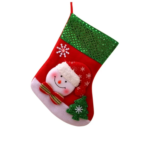 JDEFEG Scrunch Socks Media Christmas Candy Small Gift Socks Decoration Gift Bag Stockings Christmas Bag Girls Anime Gift Socks for Women D