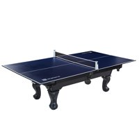 MD Sports Table Tennis Conversion Top, Retractable Net, Pre Assembled, Blue