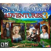 Seek & Find Adventures 3 (PC DVD), 4 Pack