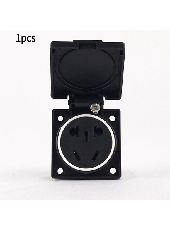 JSSH IP66 10A/16A European Outdoor Waterproof Industrial Power Socket with Cover