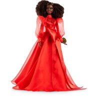 Barbie Collector Mattel 75th Anniversary Doll (12-in Brunette) in Red Gown