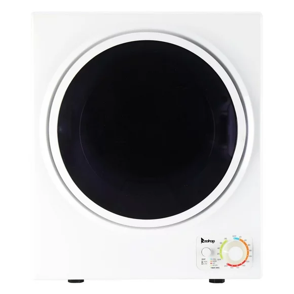 Ktaxon 1.6 cu. ft. Compact Electric Dryer, White