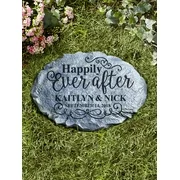 Personalized Happily Ever After Stepping Stone