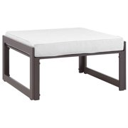 Modway Fortuna Outdoor Patio Ottoman, Multiple Colors