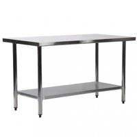 24"x60" Stainless Steel Kitchen Work Table Commercial Kitchen Restaurant table