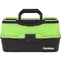 Flambeau Green Frost And Black Tackle Box