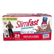 SlimFast Original Creamy Milk Chocolate Ready to Drink Meal Replacement Shakes (11 fl. oz., 24 pack)