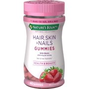Nature's Bounty Optimal Solutions Hair, Skin, Nails, 40 Gummies