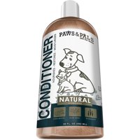 Paws & Pals Paws & Pals Natural Pet Conditioner with Shea Butter, Aloe Vera and Rosemary - 20oz Medicated Clinical Vet Formula Wash for All Puppy & Cats