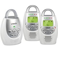 VTech DM221-2 Safe & Sound  DECT 6.0 Two Parent Unit Digital Audio Baby Monitor