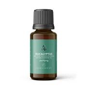 Aquableu Therapy Grade Natural Eucalyptus Oil - 100% Pure And Undiluted Essential Oil - For Muscle Pain, Bug Repellent, Mood Boosting, Stress Relief  1oz