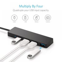 4-P USB Hubs USB 3.0 Ultra Slim Data Hub For Macbook/Mac Pro/mini IMac Surface Pro XPS Notebook PC USB