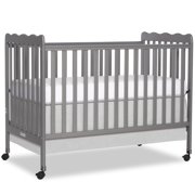 Dream On Me Classic 3-in-1 Convertible Crib - Steel Grey