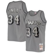 Shaquille O'Neal Los Angeles Lakers Mitchell & Ness Hardwood Classics Retired Player 1996/97 Metal Works Swingman Jersey