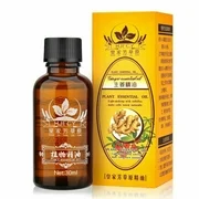 100% PURE Ginger Plant Oil, Muscle Relaxation, Quickly Pain Relief, Therapy Lymphatic Drainage